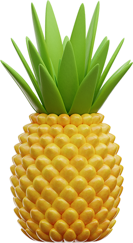Smoothie ananas - Fresh Vybes Smoothies