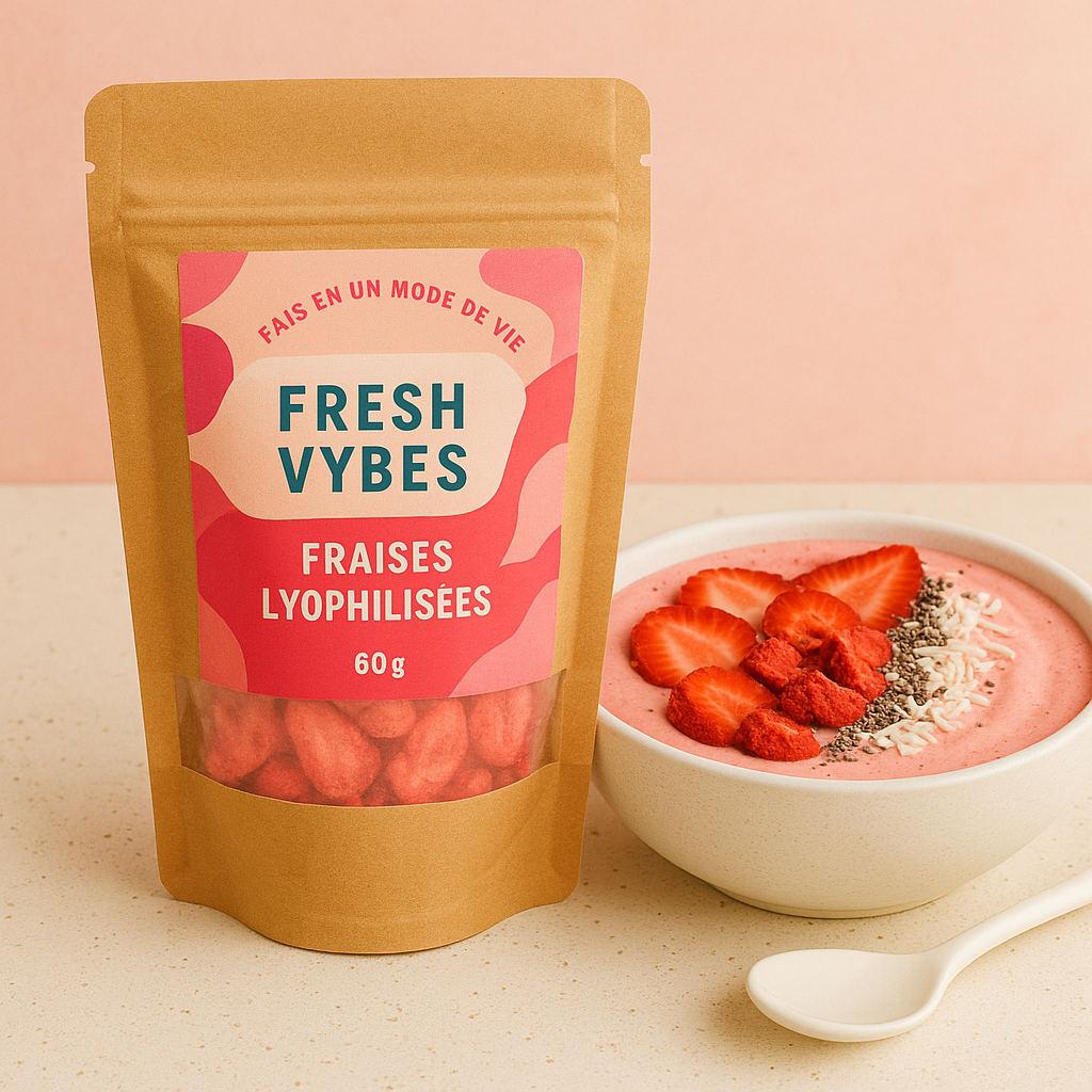 Fraises Lyophilisées Fresh Vybes