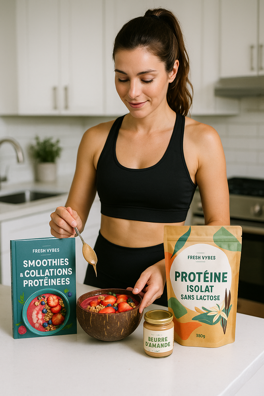 Protéine Isolat Vanille Fresh Vybes - 350g