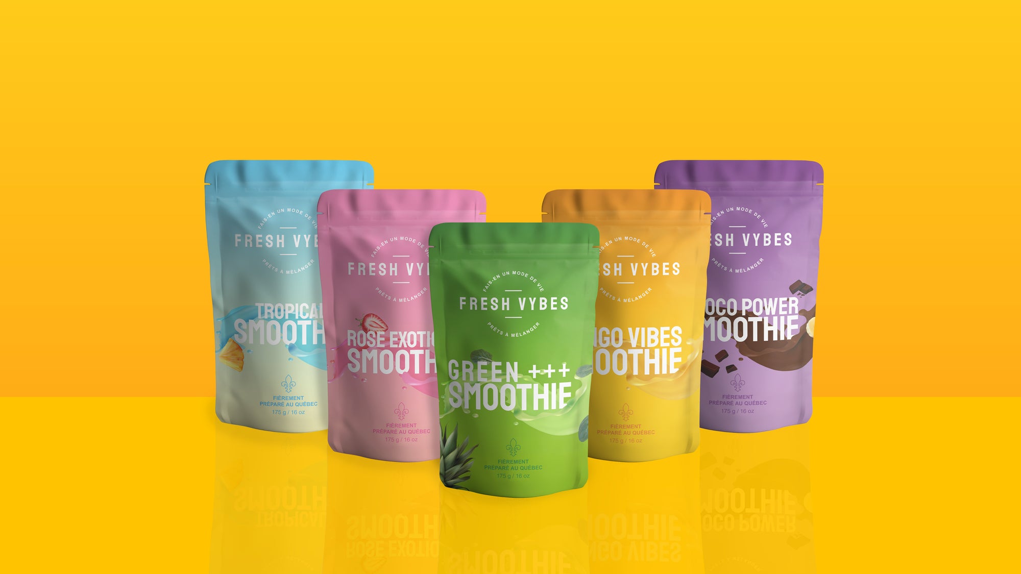 Boisson nutritive - Fresh Vybes Smoothies